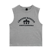Chrome Hearts Triple Cross Hollywood Tank Top Grey