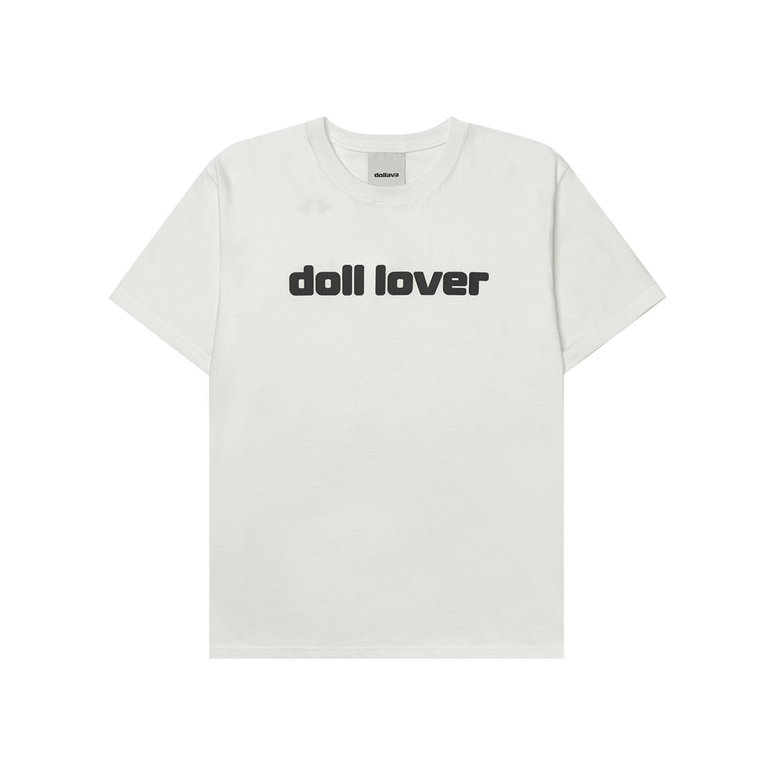돌라바 돌러버 티셔츠 화이트(Dollava Doll Lover T-Shirt White)