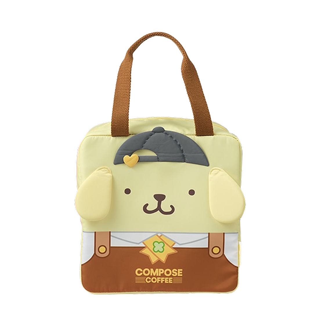 - Sanrio x Compose Coffee Sanrio Characters Cooler Bag Pompompurin Yellow