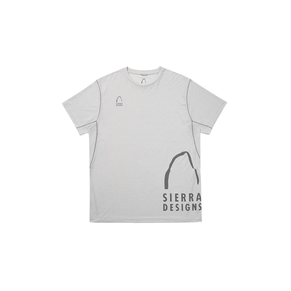 시에라디자인 세락 폴라텍 델타 하프돔 반팔티셔츠 네추럴 그레이(SIERRA DESIGNS SERAC Polartec Delta Halfdome Short Sleeve NATURAL GRAY)