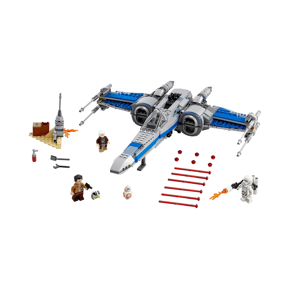 레고 스타워즈 반란군 X-윙 전투기(Lego Star Wars Resistance X-Wing Fighter) - 1