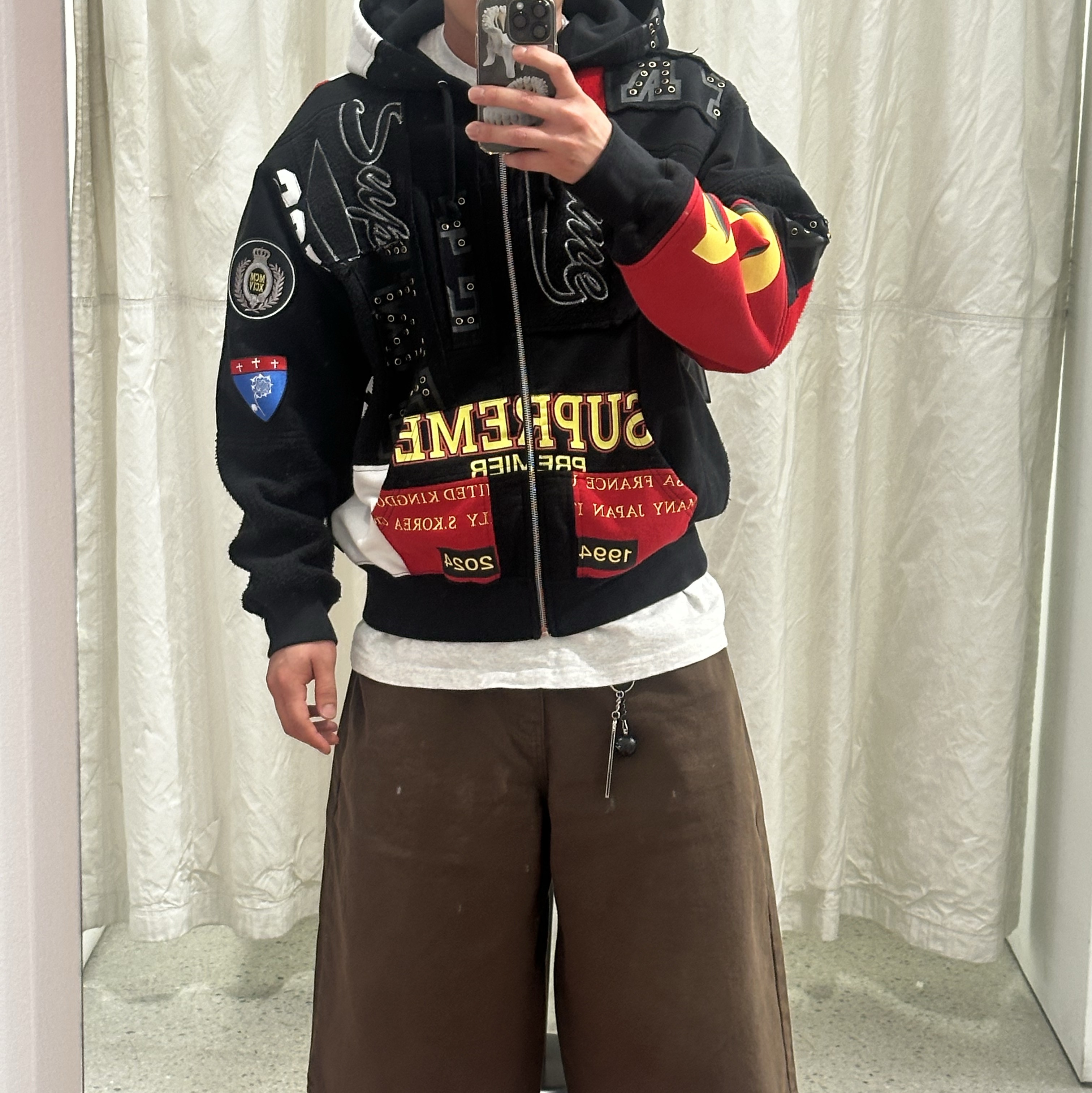 Supreme Patchwork Zip STYLE | KREAM