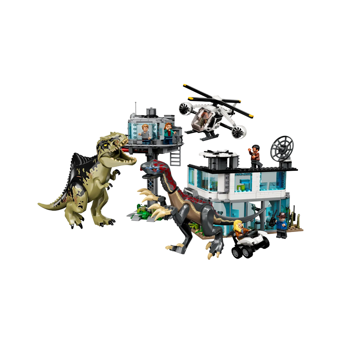 레고 쥬라기 월드 기가노토사우루스와 테리지노사우루스의 공격(Lego Jurassic World Giganotosaurus & Therizinosaurus Attack) - 1