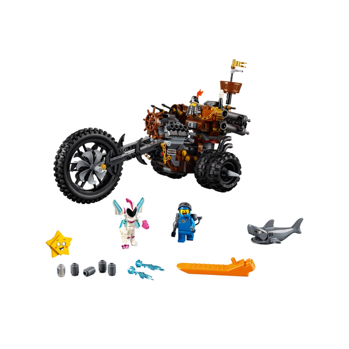 레고 메탈 비어드의 헤비메탈 모터 트라이크!(Lego MetalBeard's Heavy Metal Motor Trike!) - 1