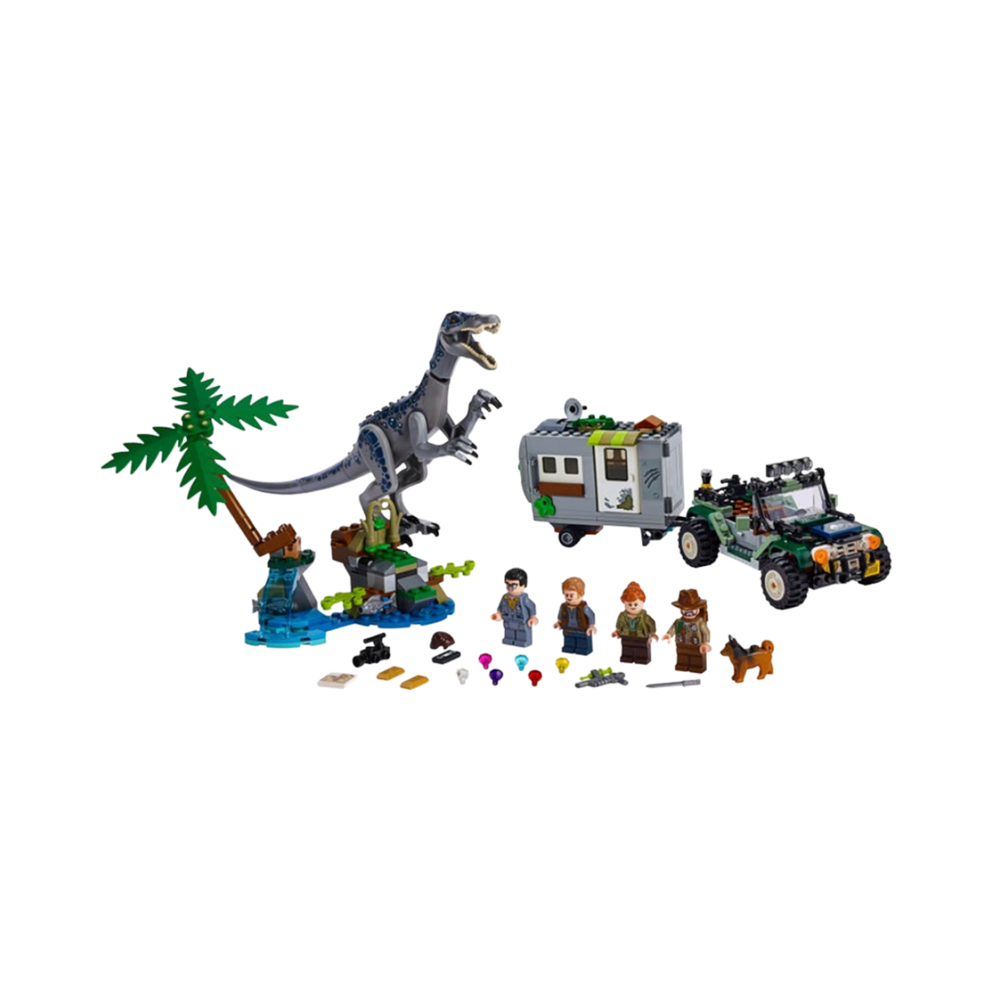 75935 Lego Jurrasic World Baryonyx Face-Off: The Treasure Hunt - 대표 이미지 #1
