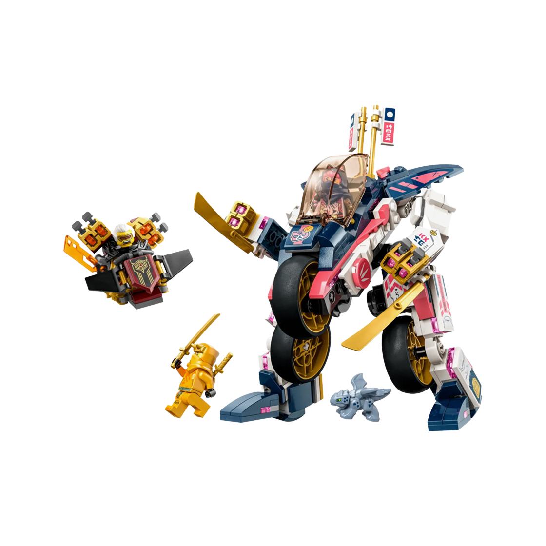 레고 닌자고 소라의 변신 로봇 바이크 레이서(Lego Ninjago Sora's Transforming Mech Bike Racer)