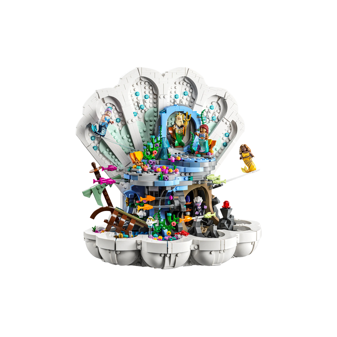 레고 디즈니 인어공주의 조개 궁전(Lego Disney The Little Mermaid Royal Clamshell)