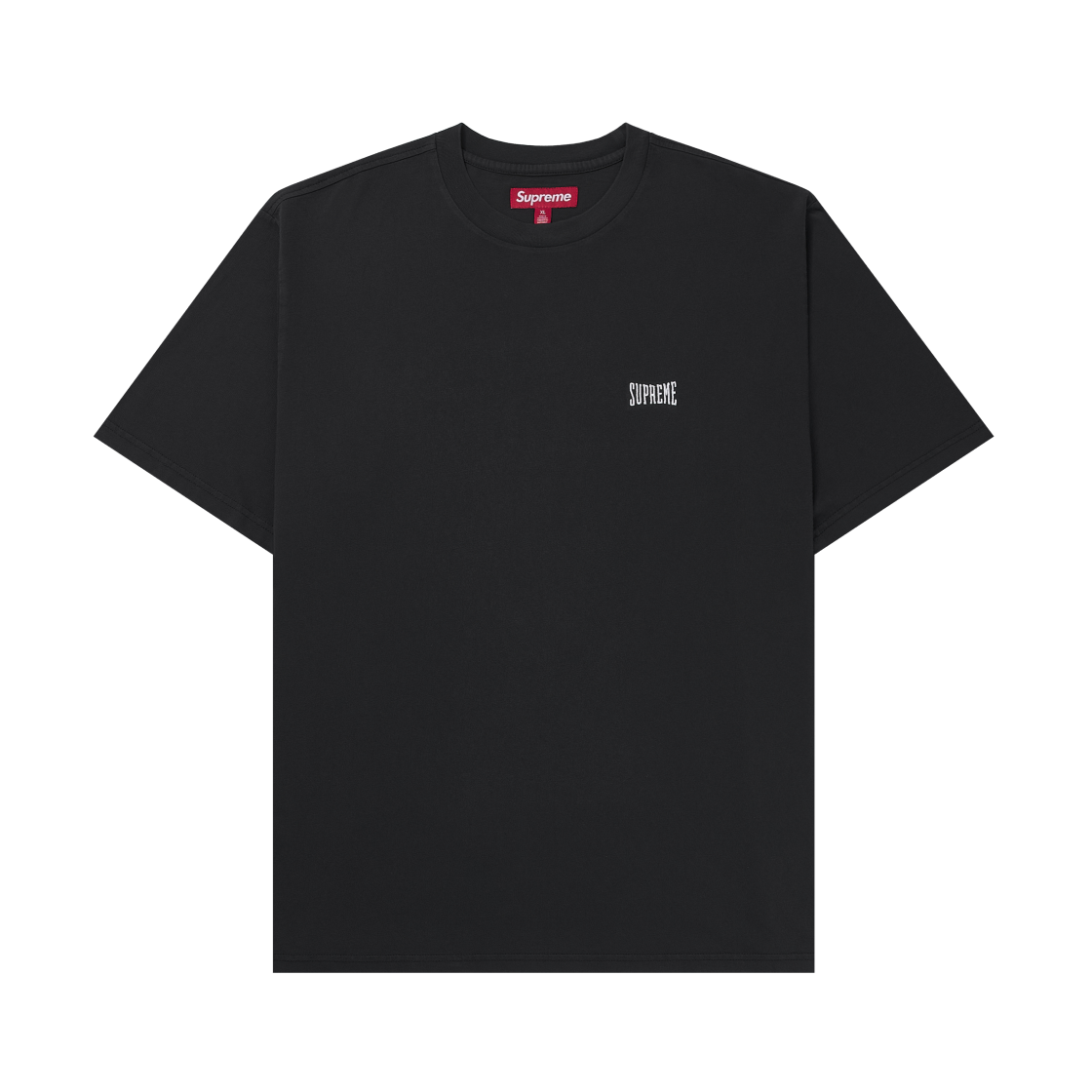 슈프림 웜 업 워시드 숏슬리브 탑 블랙 - 25SS