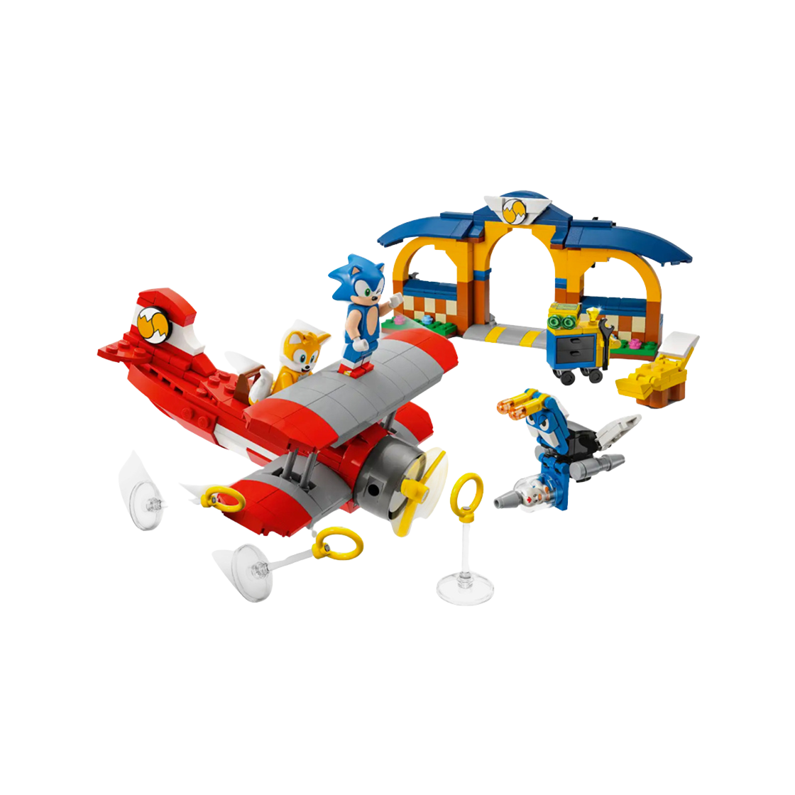 76991 Lego Sonic The Hedgehog Tails' Workshop and Tornado Plane