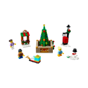Lego Christmas Town Square