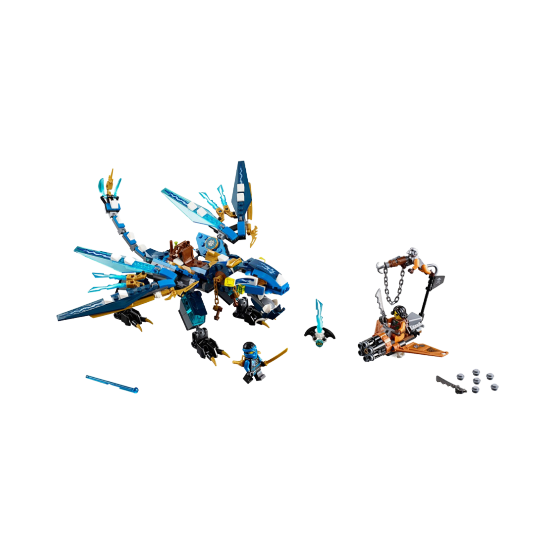 레고 닌자고 제이의 원소 드래곤(Lego Ninjago Jay’s Elemental Dragon) - 1