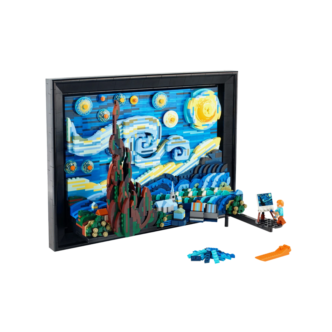 레고 빈센트 반 고흐 별이 빛나는 밤(Lego Vincent Van Gogh The Starry Night)