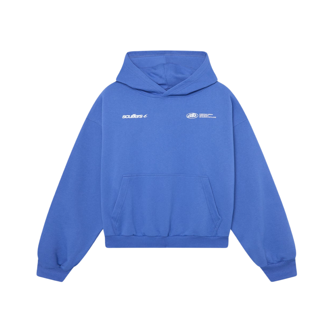 스쿠퍼스 사인 후드 블루(Scuffers Sign Hoodie Blue)