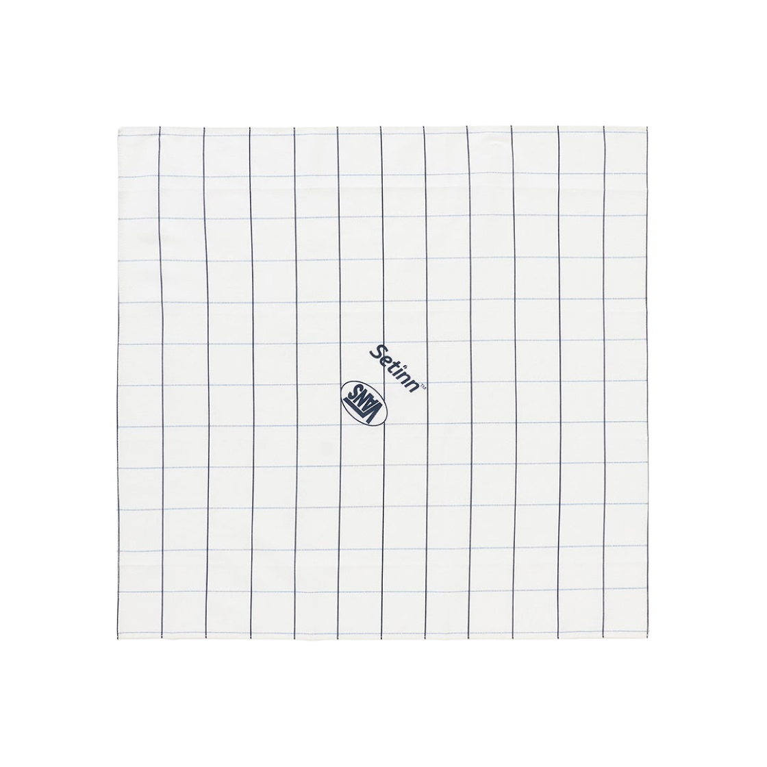 반스 x 세트인 테니스 반다나 화이트 네이비(Vans x Setinn Tennis Bandana White Navy)