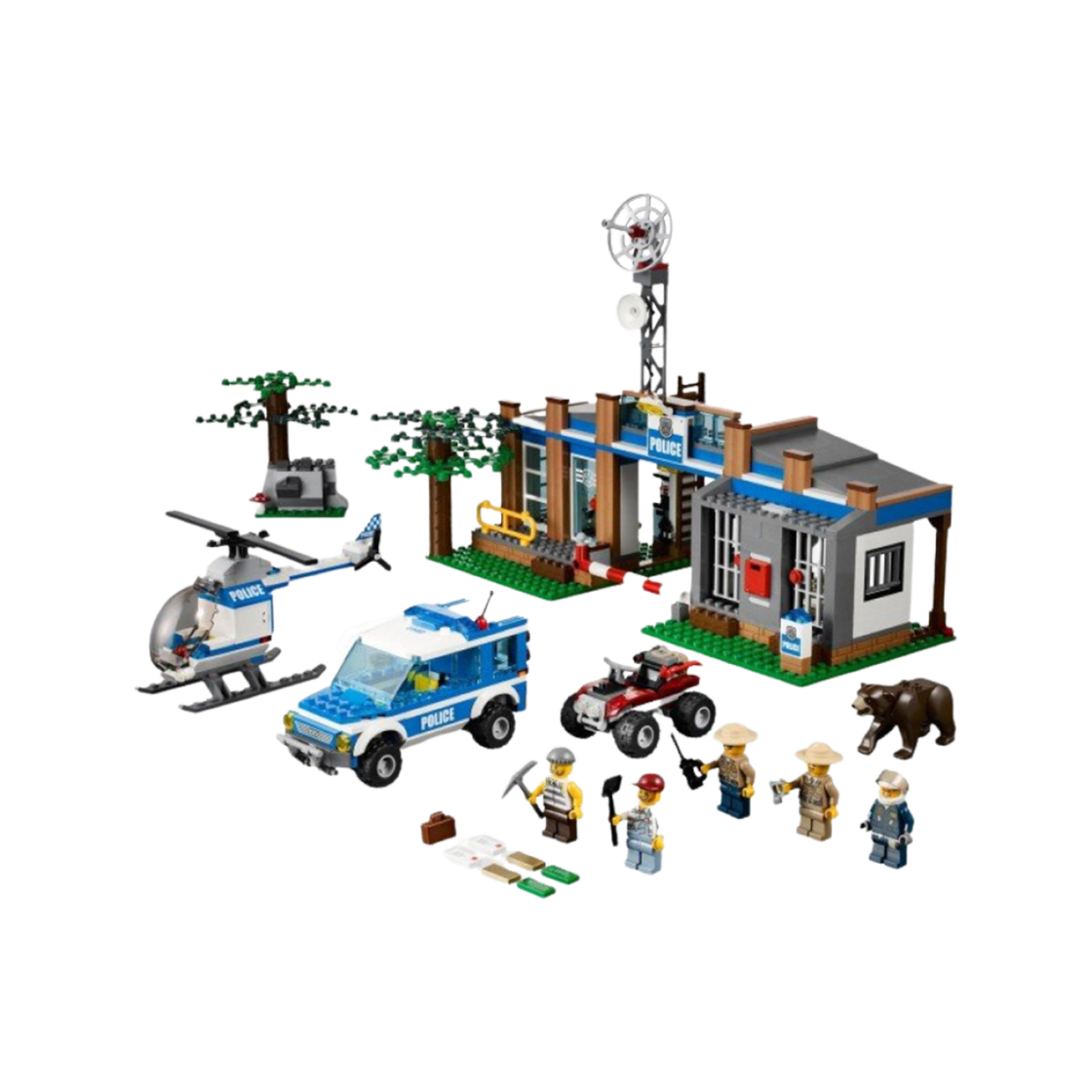 레고 숲속 경찰 본부(Lego Forest Police Station) - 1