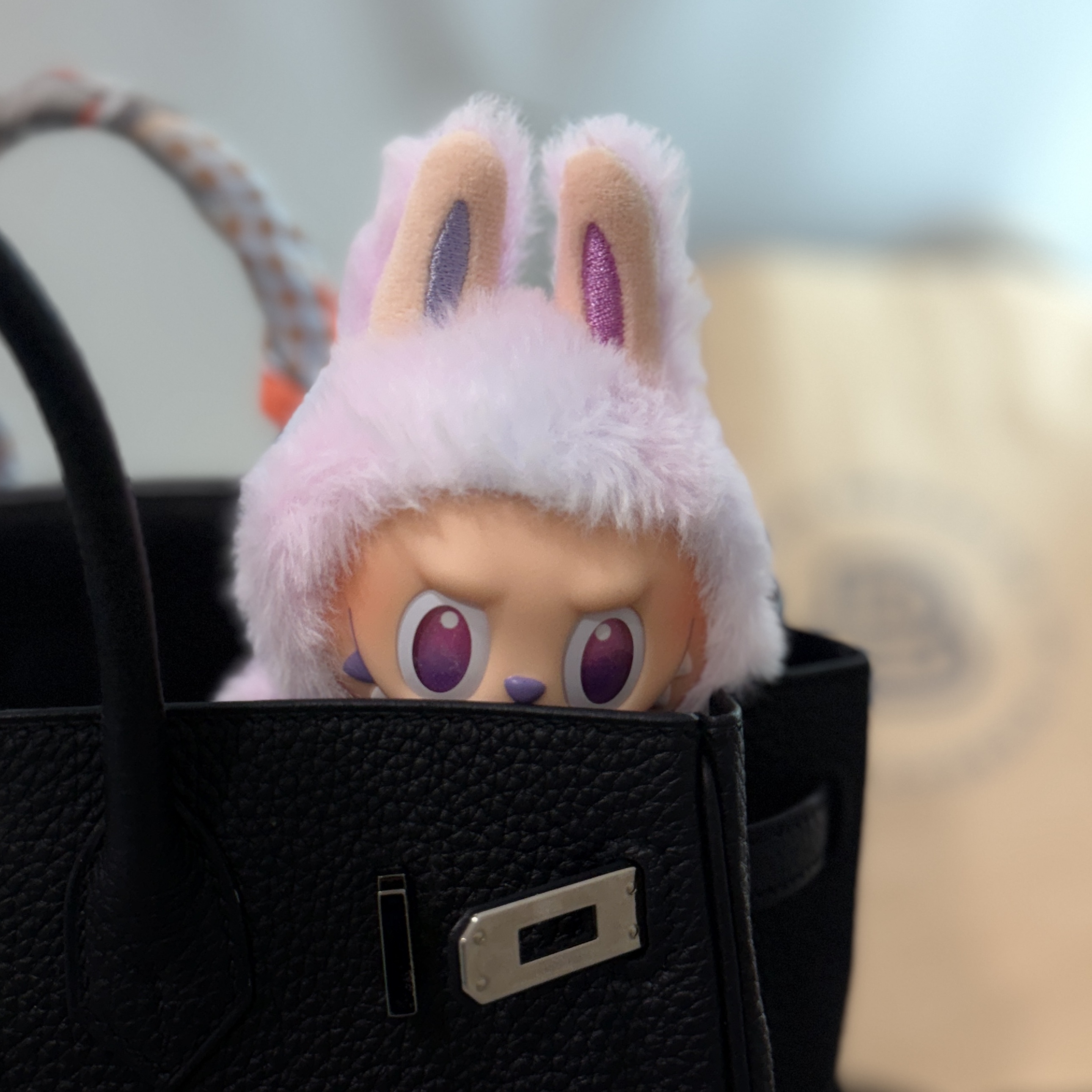 Pop Mart Labubu The Monsters Highlight Series Luck Keyring (Opened Case) 착용 스타일