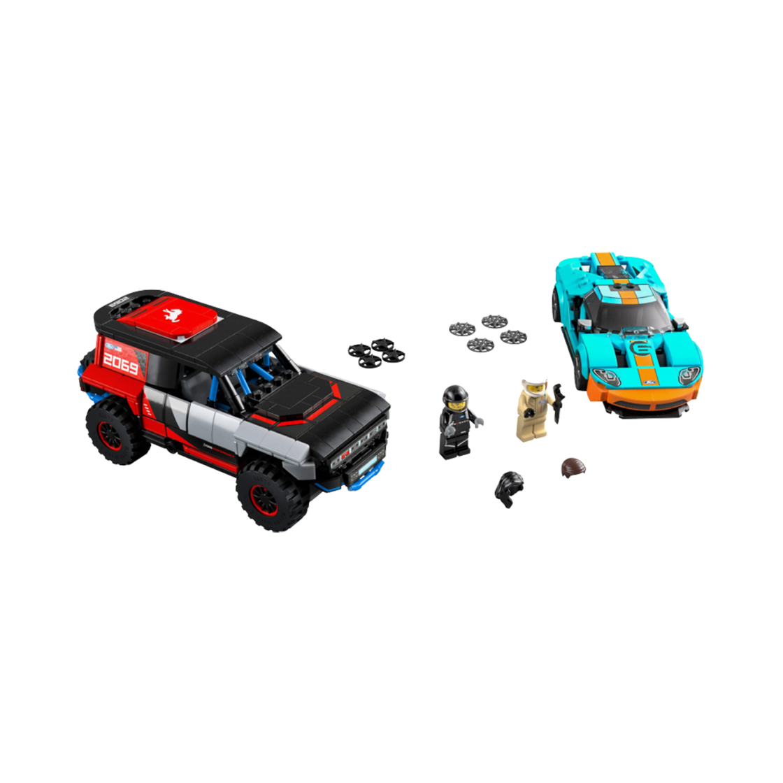 레고 포드 GT 헤리티지 에디션과 브롱코 R(Lego Ford GT Heritage Edition and Bronco R) - 1
