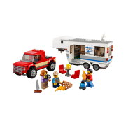 Lego Pickup & Caravan