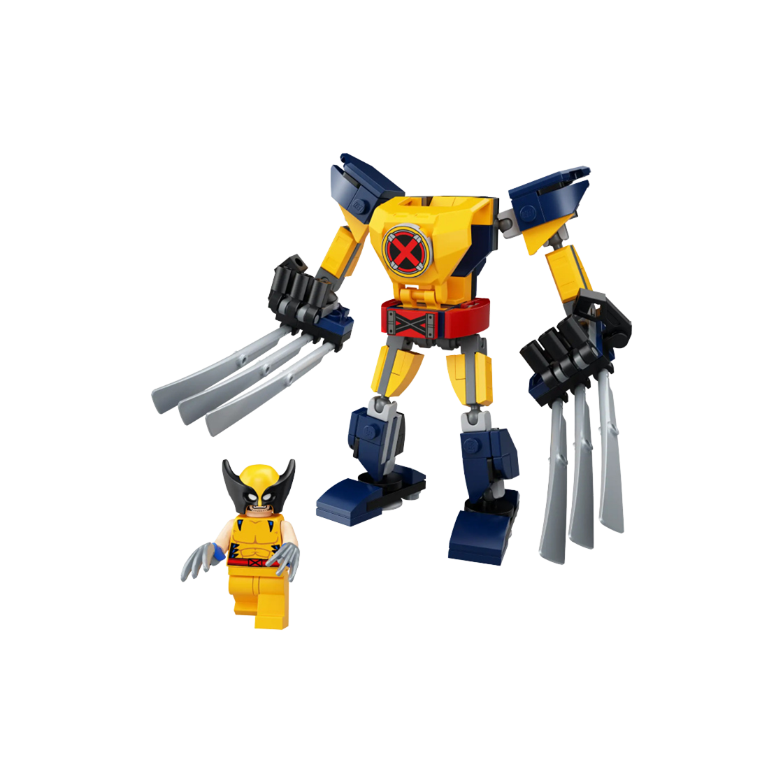 레고 마블 울버린 맥 로봇(Lego Marvel Wolverine Mech Armor)