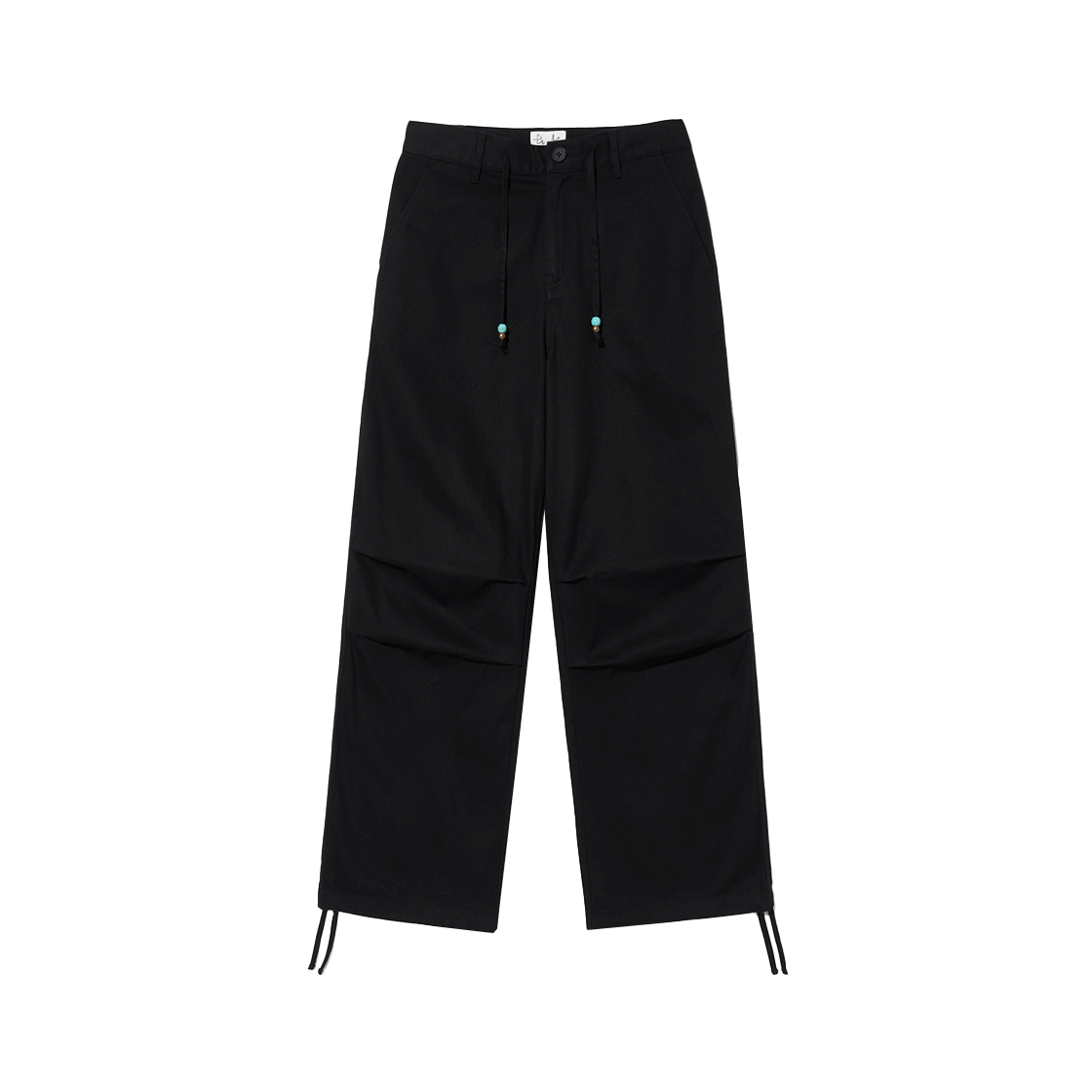 PEF1PT301ABK Phyps Dept Pintuck Beads String Pants Black
