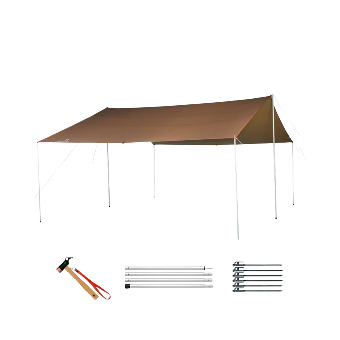 스노우 피크 렉타 타프 L 세트(Snow Peak Recta Tarp L Set) - 1