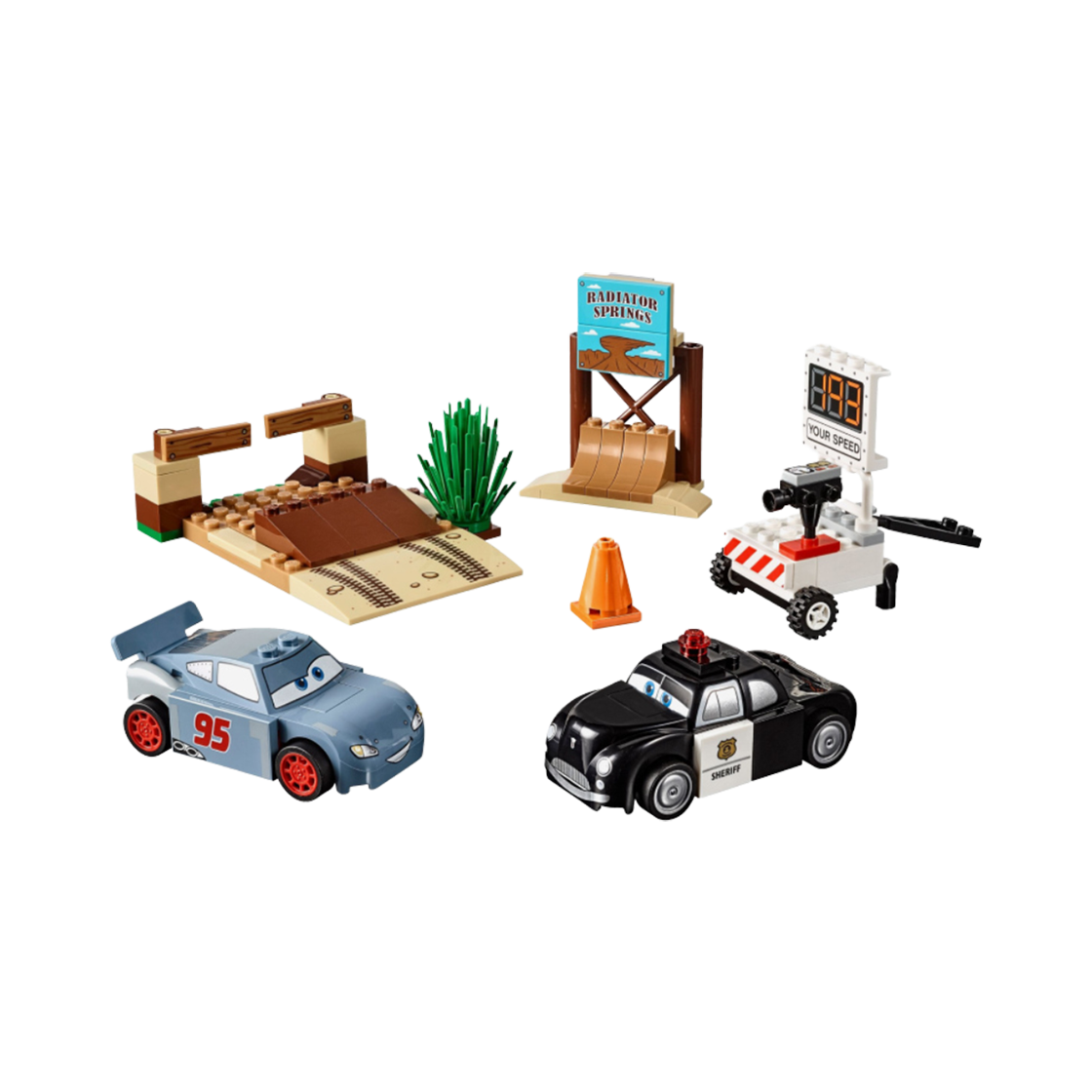 레고 카 3 윌리의 산악 스피드 훈련(Lego Cars 3 Willy's Butte Speed Training) - 1