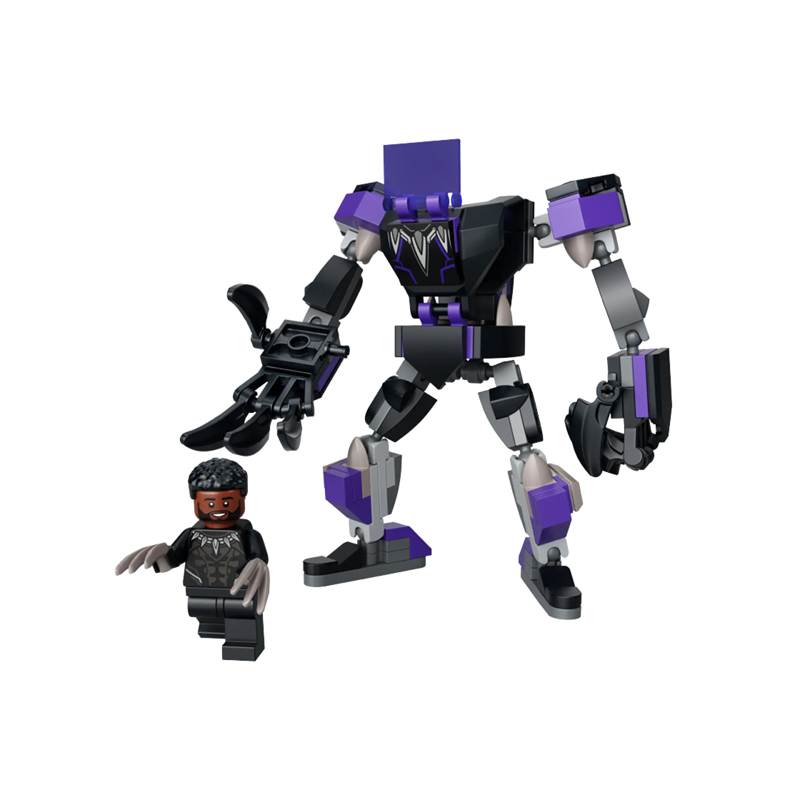 레고 마블 블랙 팬서 맥 로봇(Lego Marvel Black Panther Mech Armor)