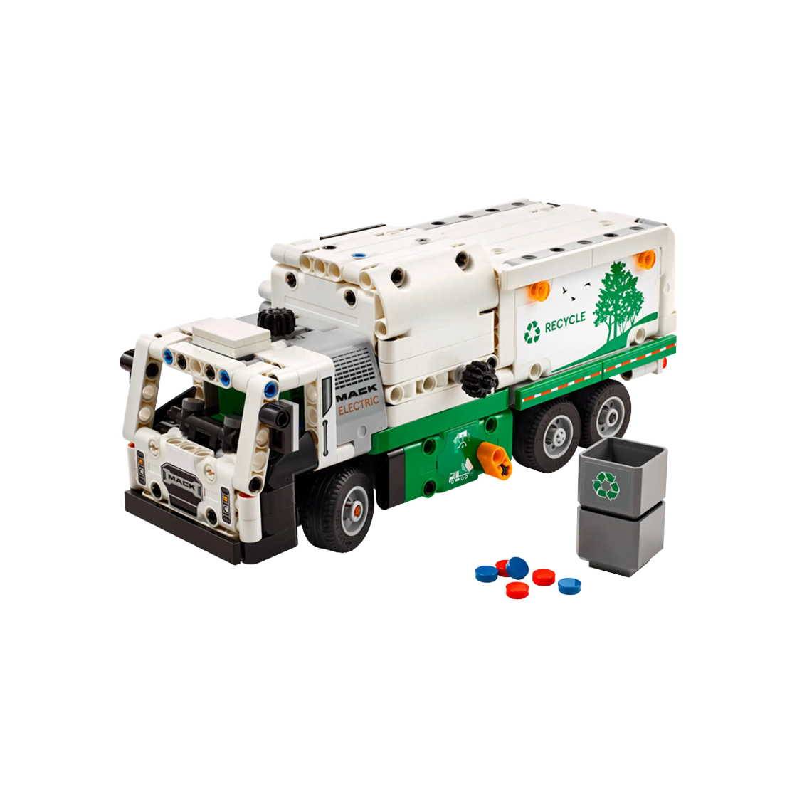 레고 맥 LR 일렉트릭 청소 트럭(Lego Mack LR Electric Garbage Truck) - 1