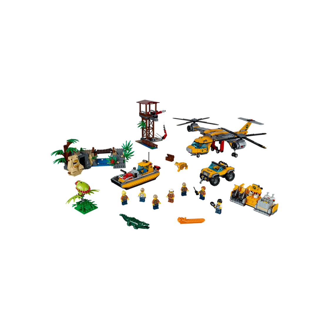 레고 정글 수송 헬리콥터(Lego Jungle Air Drop Helicopter) - 1