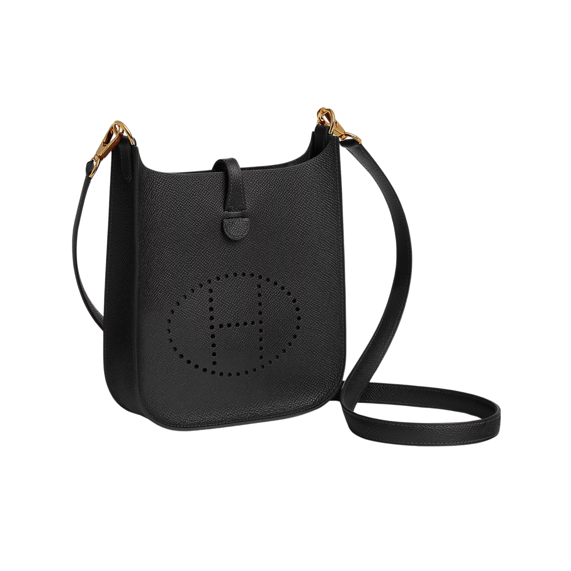 에르메스 에블린 16 셀리에 백 앱송 & 골드 하드웨어 누아(Hermes Evelyne 16 Sellier Bag Epsom & Gold Noir) - 2