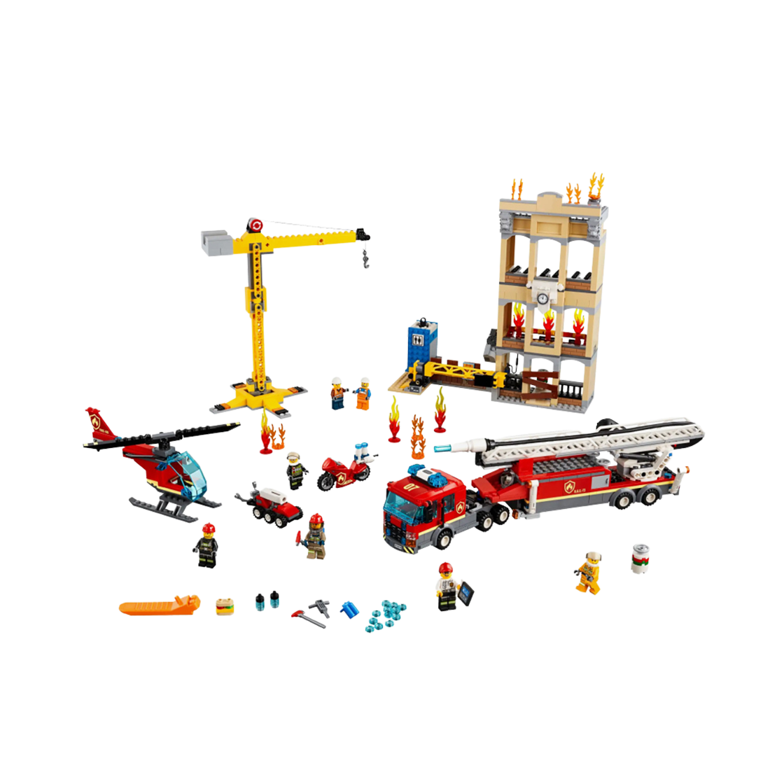 레고 도시 소방대(Lego Downtown Fire Brigade) - 1