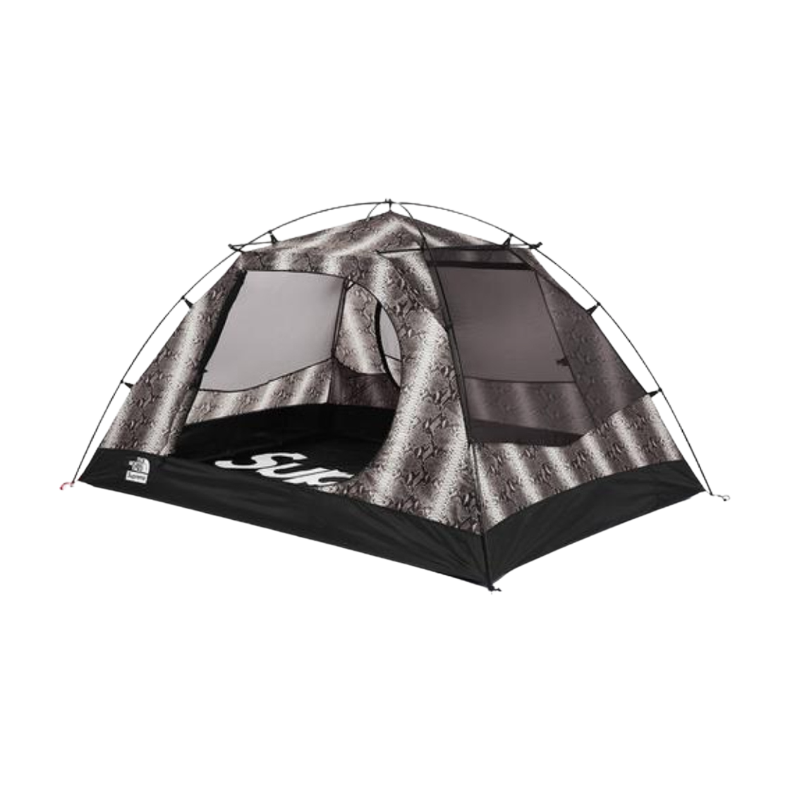 슈프림 x 노스페이스 스네이크스킨 테입드 심 스톰브레이크 3 텐트 블랙 - 18SS(Supreme x The North Face Snakeskin Taped Seam Stormbreak 3 Tent Black - 18SS)