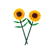 Lego Sunflowers