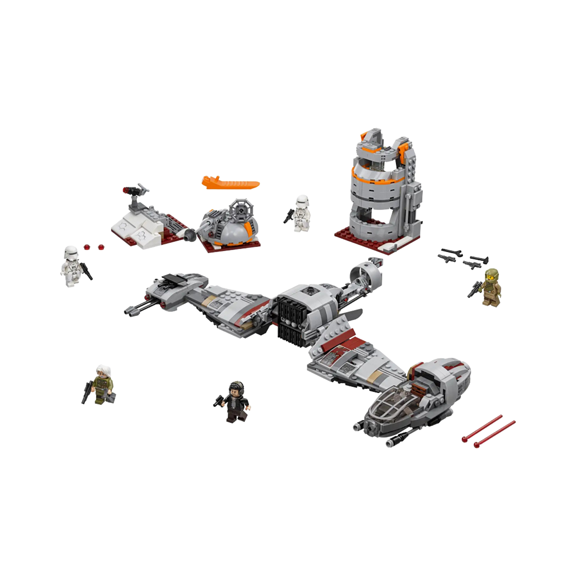 레고 스타워즈 크레이트 방어(Lego Star Wars Defense of Crait) - 1