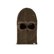 C.P. Company Extrafine Merino Wool Goggle Balaclava Walnut Beige - 25FW