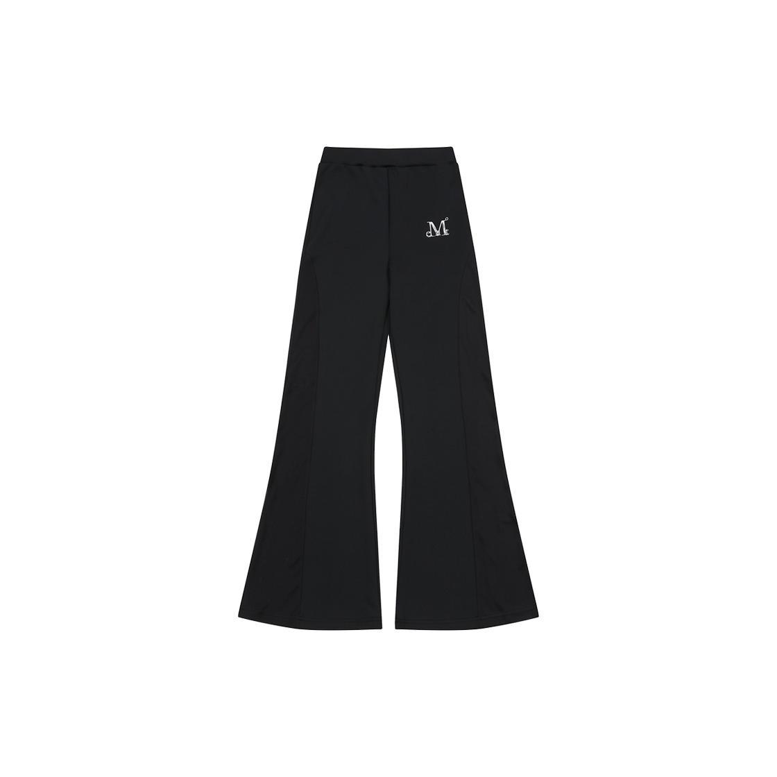 무센트 브루노 셋업 메탈 로고 부츠컷 팬츠 블랙(MUCENT Bruno Set Up Metal Logo Boots Cut Pants Black)