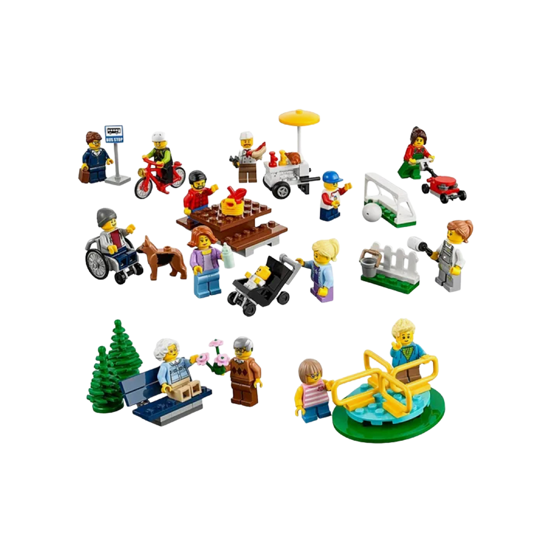 레고 즐거운 공원 - 시티피규어 팩(Lego Fun In The Park - City People Pack)
