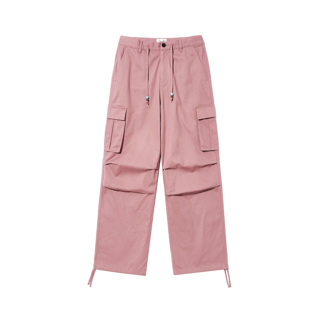 PEF1PT302API Phyps Dept Beads String Cargo Pants Pink