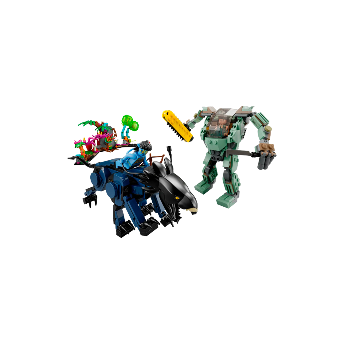 75571 Lego Avatar Neytiri & Thanator vs. AMP Suit Quaritch