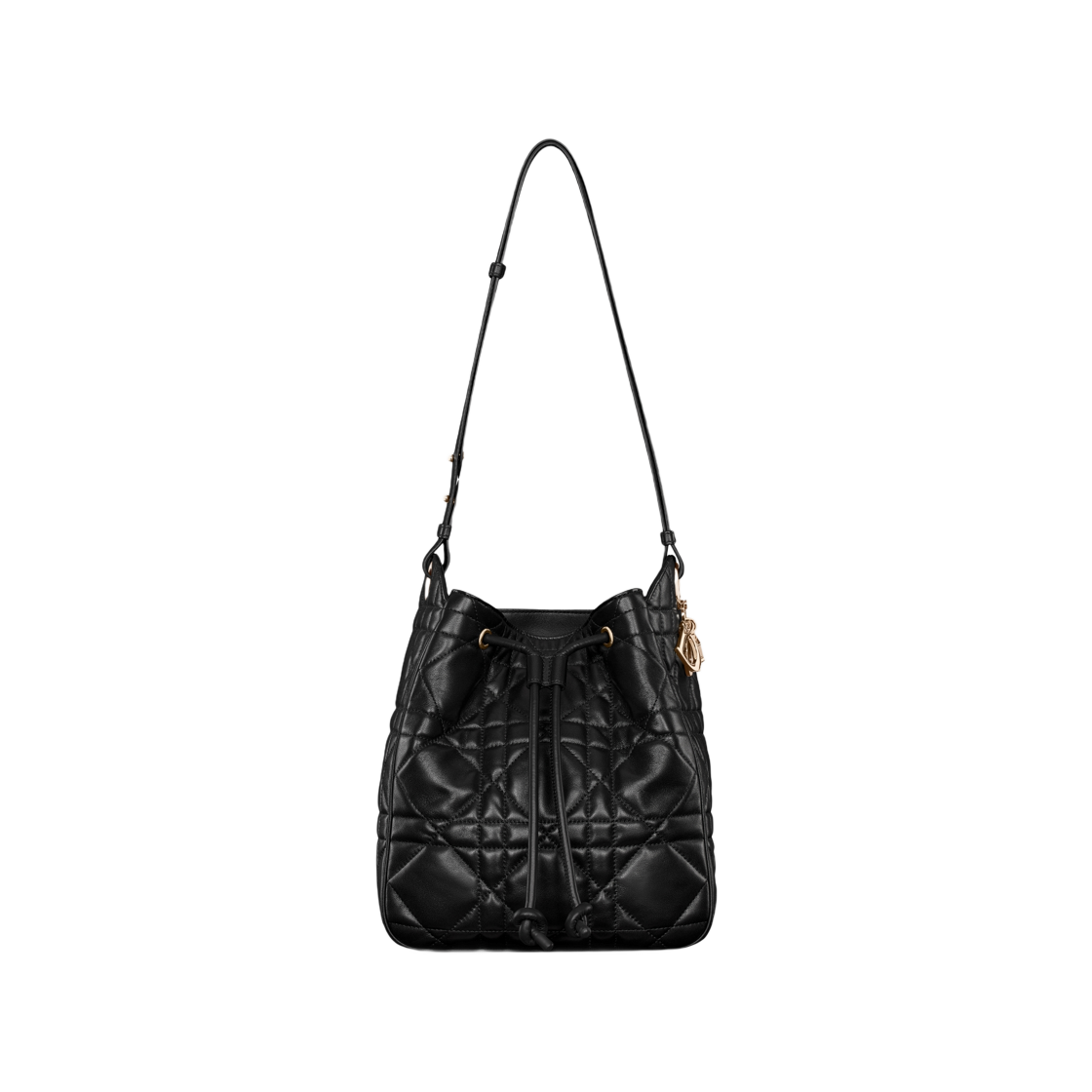 디올 미디움 D-모션 백 매크로까나쥬 램스킨 블랙(Dior Medium D-Motion Bag Macrocannage Lambskin Black) - 3