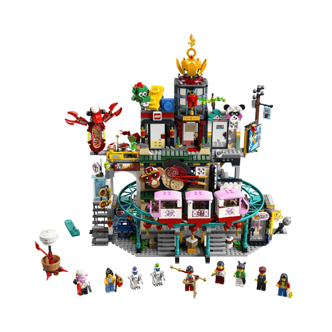 레고 몽키 키드 등불의 도시(Lego Monkie Kid The City of Lanterns)