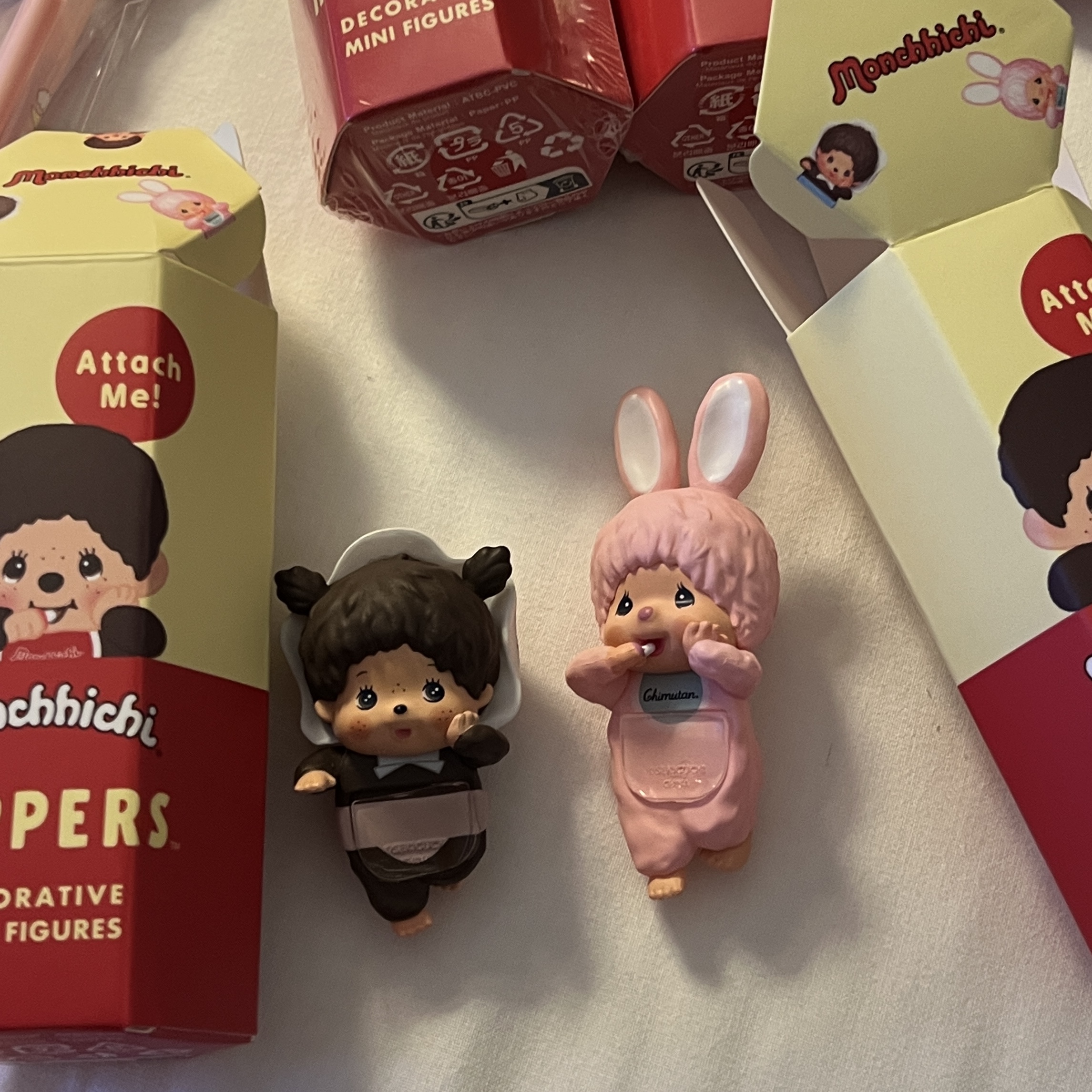 Sonny Angel x Monchhichi Hippers Sealed Case (1 Blind Boxes) 착용 스타일