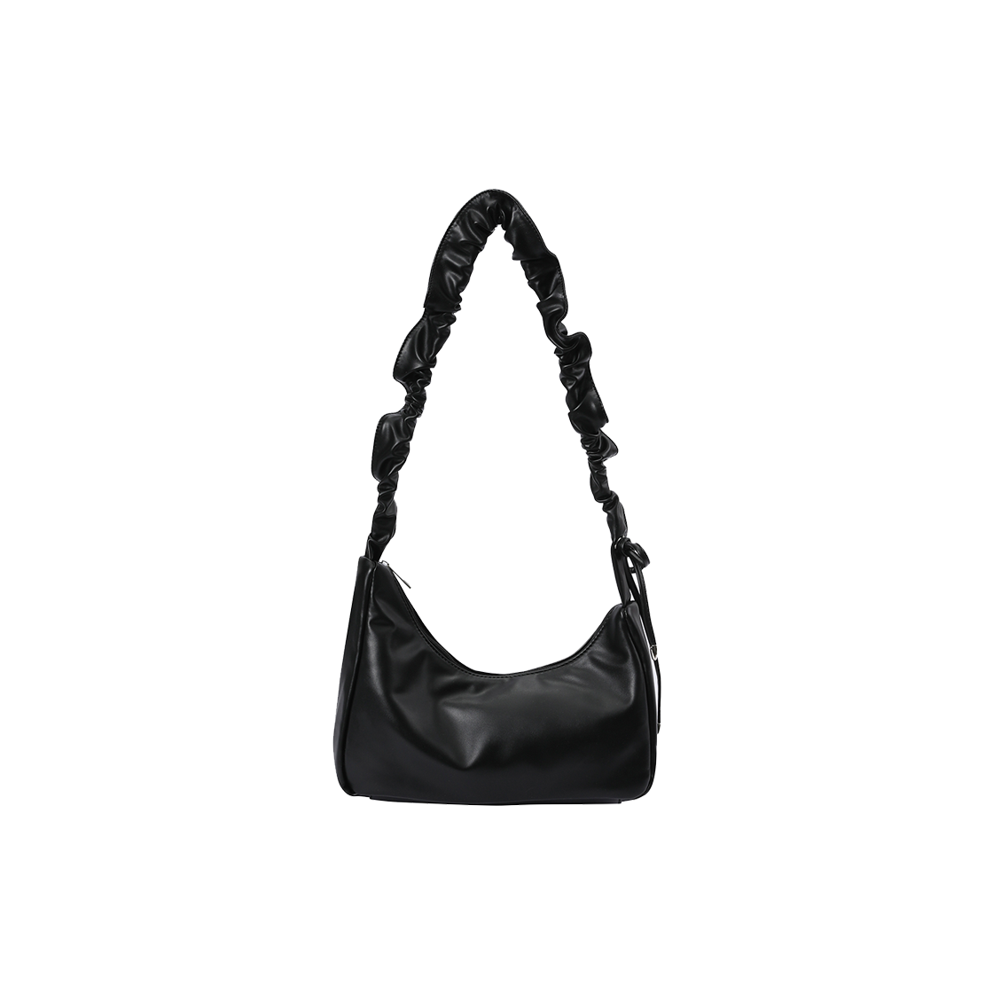 무센트 루셀 메탈로고 셔링 크로스백 남녀공용(MUCENT Roussel Metal Logo Shirring Cross Bag Unisex) - 2