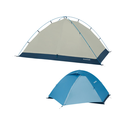 JBEFXUZN052 Montbell Chronos Dome 2 Sky Blue