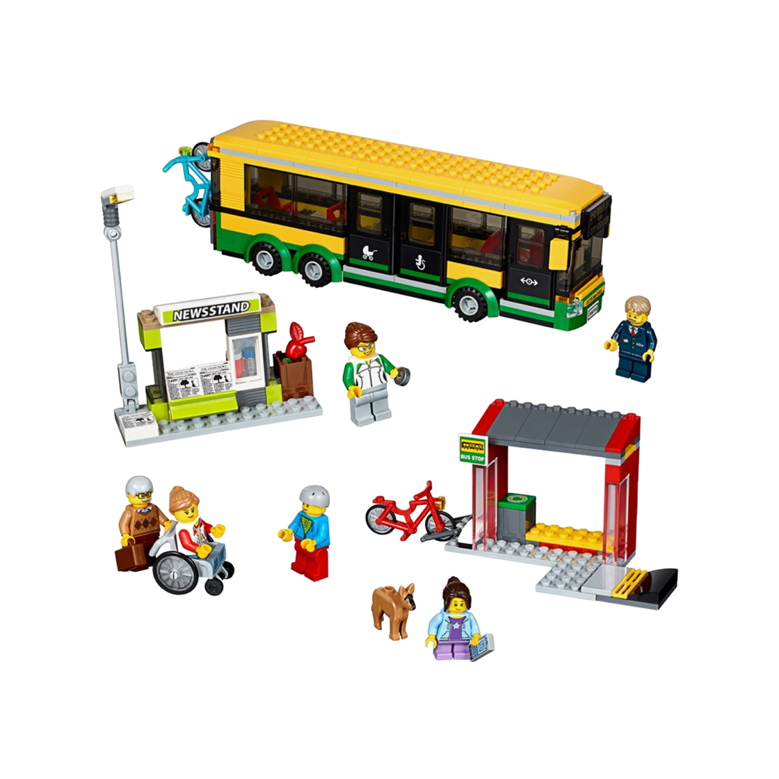 60154 Lego Bus Station