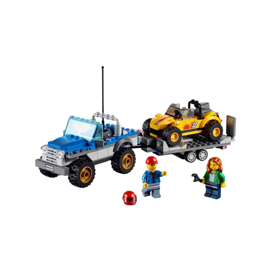60082 Lego Dune Buggy Trailer