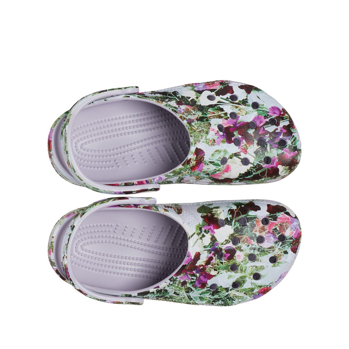 크록스 클래식 포토리얼 플로럴 클로그 그레이(Crocs Classic Photoreal Floral Clog Grey) - 2