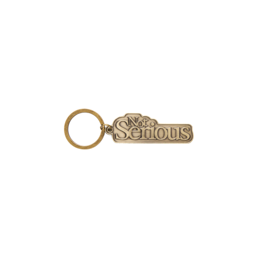 CVNC47448 Dimito Not Serious Og Keychain Antique Brass