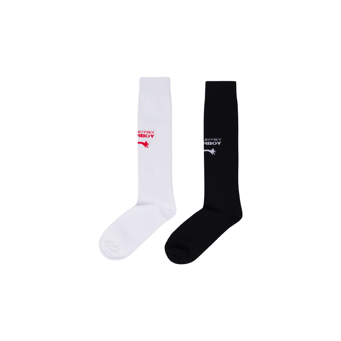 043140401 Charles Jeffrey Loverboy Loverboy Socks Multipack White Black (Set of 2)