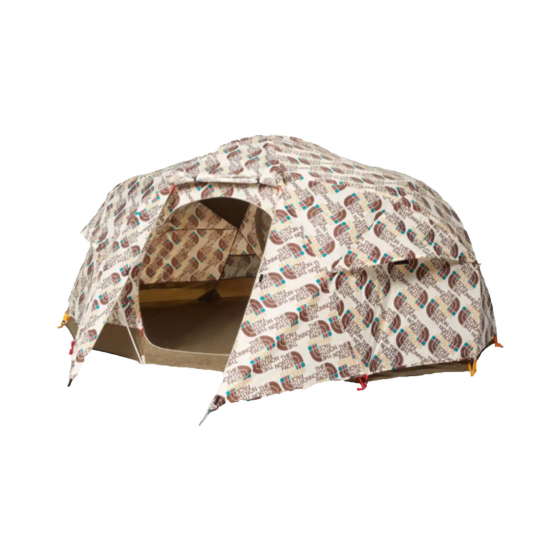 구찌 x 노스페이스 텐트 브라운 화이트(Gucci x The North Face Tent Brown White)